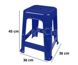 KIT 02 MOR BANQUETA BELA VISTA AZUL