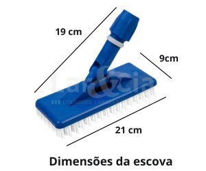 BRALIMPIA SUPORTE LT ESCOVA MACIA AZUL SE70AZ