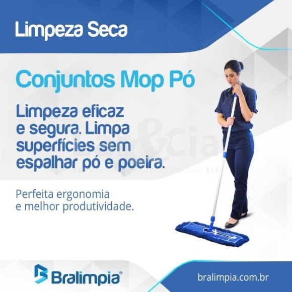 BRALIMPIA CONJUNTO PROFISSIONAL 60 CM CJ60P