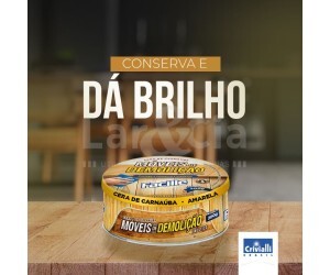 CRIVIALLI CERA PARA MOVEIS DE DEMOLICAO AMARELA 200 GR