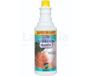 KIT 02 DURATTO CERA ANTIDERRAPANTE ALTO BRILHO 1L
