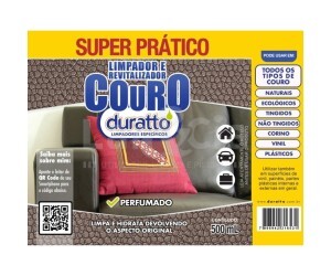 DURATTO LIMPADOR REVITALIZADOR DE COURO 500ML