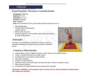 KAPAZI FIREKAP VINIL SUPERPRINT PINTADO 100X100cm