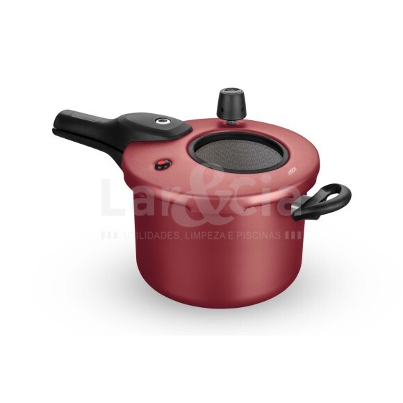 MTA PANELA PRESSAO VISOR DE VIDRO FECHAMENTO EXTERNO 4,5 LTS COR CEREJA 6601