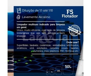 KIT 02 PEROL FLOTADOR UNIVERSAL 5 LT