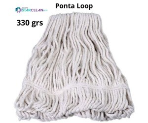 STAR CLEAN REFIL MOP UMIDO PONTA LOOP 330GR CRU