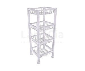 PLASTIBRASIL ORGANIZADOR/FRUTEIRA PREMIUM 4 ANDARES