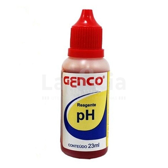 REAGENTE GENCO PH ( ANALISE DO PH DA AGUA)