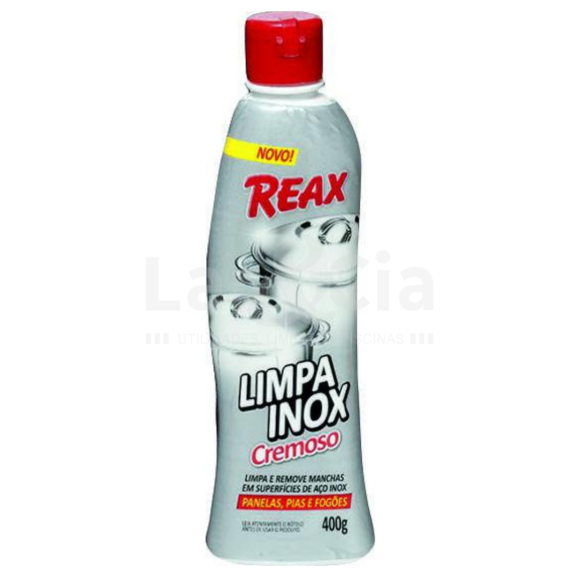 LIMPA INOX CREMOSO REAX 400 G