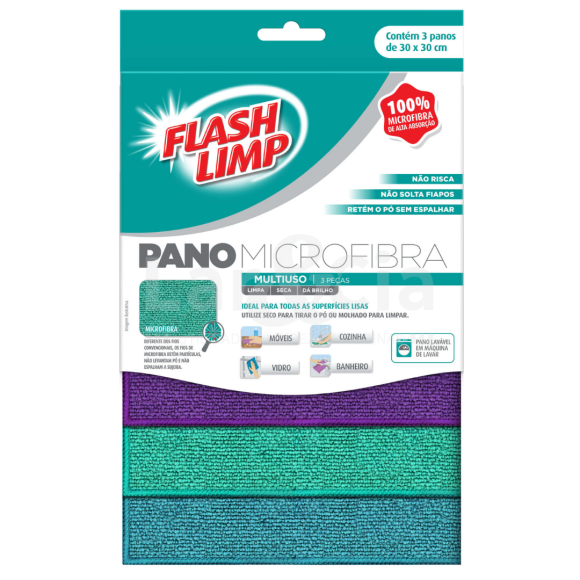 FLASHLIMP PANO MICROFIBRA 03 UND FLP6742