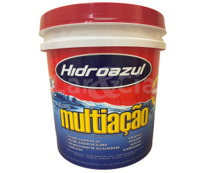 CLORO GRANULADO HIDROAZUL 10 KG MULTI AÇÃO